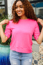 Load image into Gallery viewer, Pretty In Pink Mock Neck With Back Ribbon Bow Tie Sweater Top
