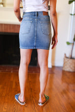 Load image into Gallery viewer, Judy Blue Medium Wash High Rise Tummy Control Denim Skirt
