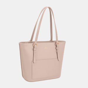 David Jones PU Leather Tote Bag (multiple color options)