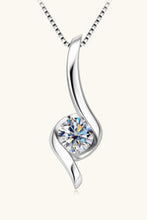 Load image into Gallery viewer, 1 Carat Moissanite 925 Sterling Silver Necklace (gold or silver)
