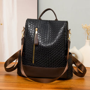 PU Leather Backpack Bag (multiple color options)