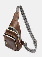 Load image into Gallery viewer, PU Leather Adjustable Strap Crossbody Bag (multiple color options)
