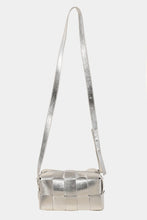 Load image into Gallery viewer, Woven Crossbody Bag with Adjustable Strap (multiple color options)
