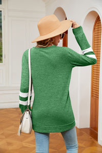 Round Neck Long Sleeve Top (multiple color options)