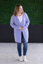 Load image into Gallery viewer, Madison Cozy Cardigan - Lavender
