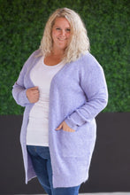 Load image into Gallery viewer, Madison Cozy Cardigan - Lavender
