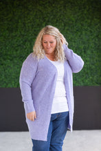 Load image into Gallery viewer, Madison Cozy Cardigan - Lavender
