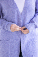 Load image into Gallery viewer, Madison Cozy Cardigan - Lavender
