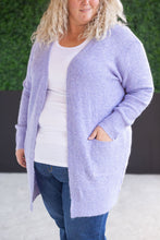 Load image into Gallery viewer, Madison Cozy Cardigan - Lavender
