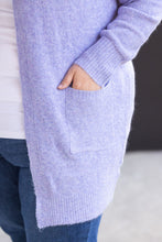 Load image into Gallery viewer, Madison Cozy Cardigan - Lavender
