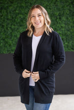 Load image into Gallery viewer, High Pocket Cardigan - Black FINAL SALE
