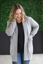 Load image into Gallery viewer, High Pocket Cardigan - Grey FINAL SALE
