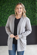 Load image into Gallery viewer, High Pocket Cardigan - Grey FINAL SALE
