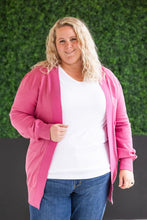 Load image into Gallery viewer, High Pocket Cardigan - Rose FINAL SALE
