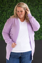 Load image into Gallery viewer, High Pocket Cardigan - Lavender FINAL SALE
