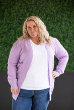 Load image into Gallery viewer, High Pocket Cardigan - Lavender FINAL SALE
