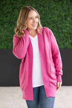 Load image into Gallery viewer, High Pocket Cardigan - Rose FINAL SALE
