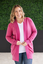 Load image into Gallery viewer, High Pocket Cardigan - Rose FINAL SALE
