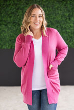 Load image into Gallery viewer, High Pocket Cardigan - Rose FINAL SALE
