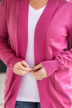 Load image into Gallery viewer, High Pocket Cardigan - Rose FINAL SALE
