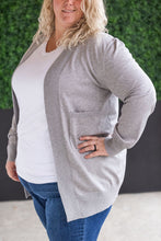 Load image into Gallery viewer, High Pocket Cardigan - Grey FINAL SALE
