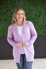 Load image into Gallery viewer, High Pocket Cardigan - Lavender FINAL SALE
