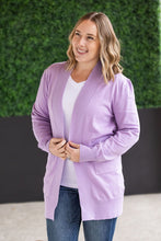 Load image into Gallery viewer, High Pocket Cardigan - Lavender FINAL SALE
