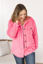 Load image into Gallery viewer, Fleece Shacket - Pink
