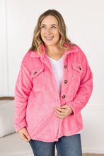 Load image into Gallery viewer, Fleece Shacket - Pink
