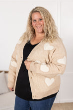 Load image into Gallery viewer, Sweetheart Cardigan - Tan
