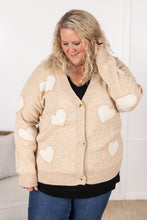 Load image into Gallery viewer, Sweetheart Cardigan - Tan
