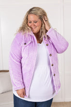 Load image into Gallery viewer, Fleece Shacket - Lavender
