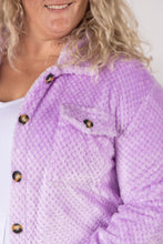 Load image into Gallery viewer, Fleece Shacket - Lavender
