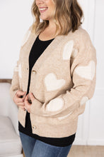 Load image into Gallery viewer, Sweetheart Cardigan - Tan
