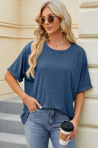 Round Neck Half Sleeve T-Shirt (multiple color options)