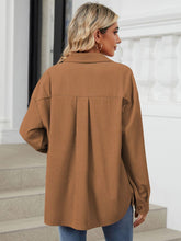 Load image into Gallery viewer, Button Up Long Sleeve Shirt with Breast Pockets (multiple color options)
