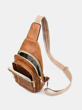 Load image into Gallery viewer, PU Leather Adjustable Strap Crossbody Bag (multiple color options)
