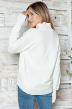 Load image into Gallery viewer, Half Zip Long Sleeve Knit Top
