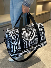 Load image into Gallery viewer, Oxford Cloth Leopard Travel Bag (multiple color options)
