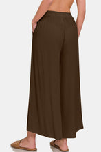 Load image into Gallery viewer, Woven Wide Leg Pants With Pockets
