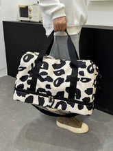 Load image into Gallery viewer, Oxford Cloth Leopard Travel Bag (multiple color options)
