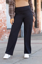 Load image into Gallery viewer, The Brooke - Black Wide Leg Full-Length with Pockets - Luxe by Julia Rose®
