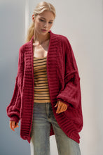 Load image into Gallery viewer, Open Front Long Sleeve Cardigan (multiple color options)
