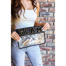 Load image into Gallery viewer, Glam Varsity Pouch
