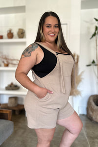 Texture Sleeveless Romper (multiple color options)