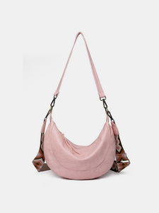 PU Leather Removable Strap Crossbody Bag (multiple color options)