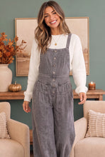 Load image into Gallery viewer, Just Darling Wide Leg Denim Overall
