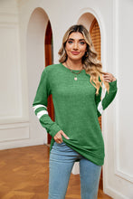 Load image into Gallery viewer, Round Neck Long Sleeve Top (multiple color options)
