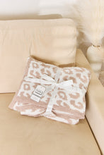 Load image into Gallery viewer, Leopard Decorative Throw Blanket (multiple color options)
