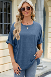 Round Neck Half Sleeve T-Shirt (multiple color options)